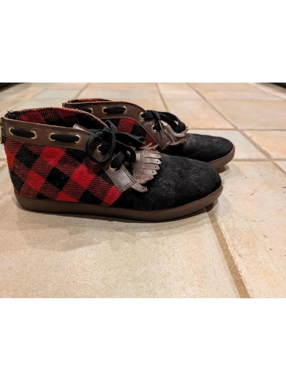 Ibn Jasper x Diamond Supply Co. Mens Shoes Chukka Boots Sneaker Buffalo Plaid  9